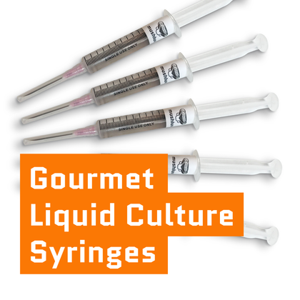 Gourmet Mushroom Liquid Culture Syringes